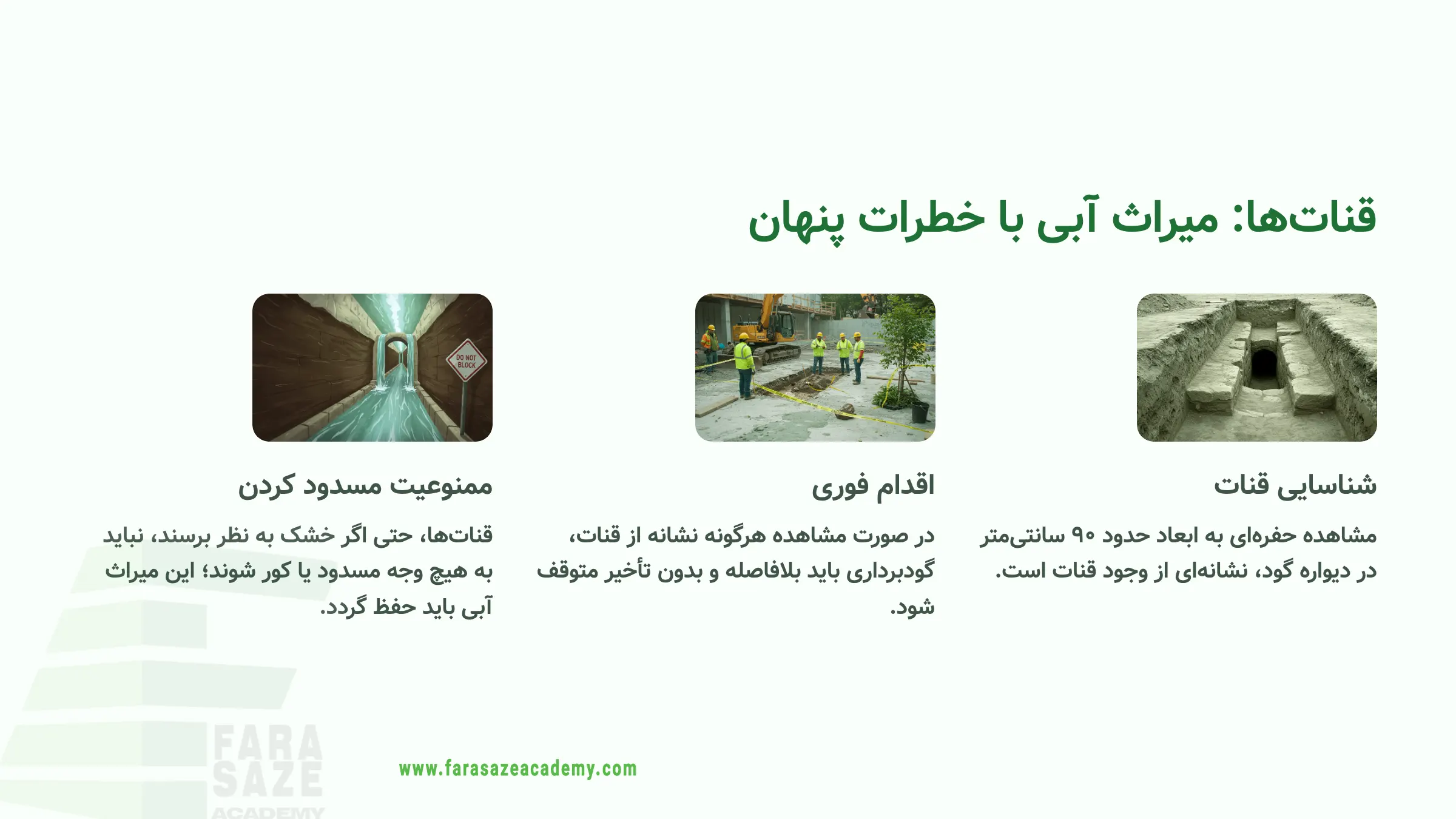 قنات در گوربرداری