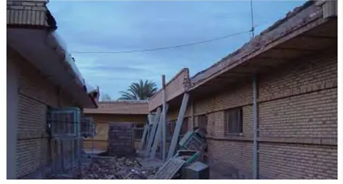 شکل ۱۲-۵: عدم رعایت ضوابط جان پناه ها